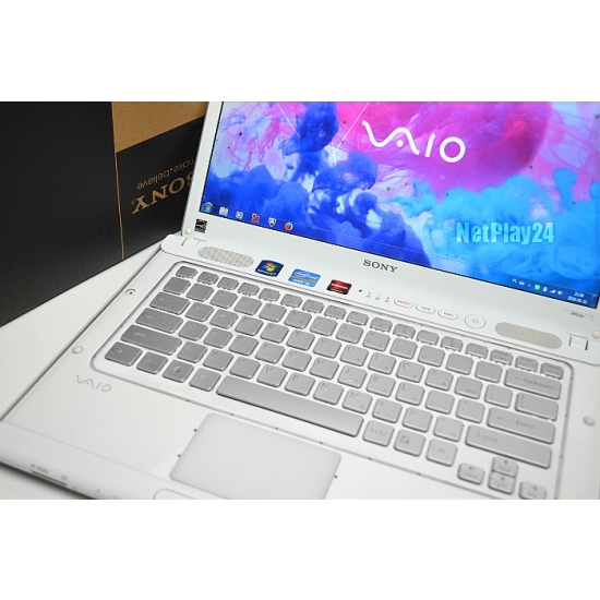 Laptop Sony Vaio Core i3 USB3.0 SSD Podświetl klawiat 2.5H Win10 Notebook